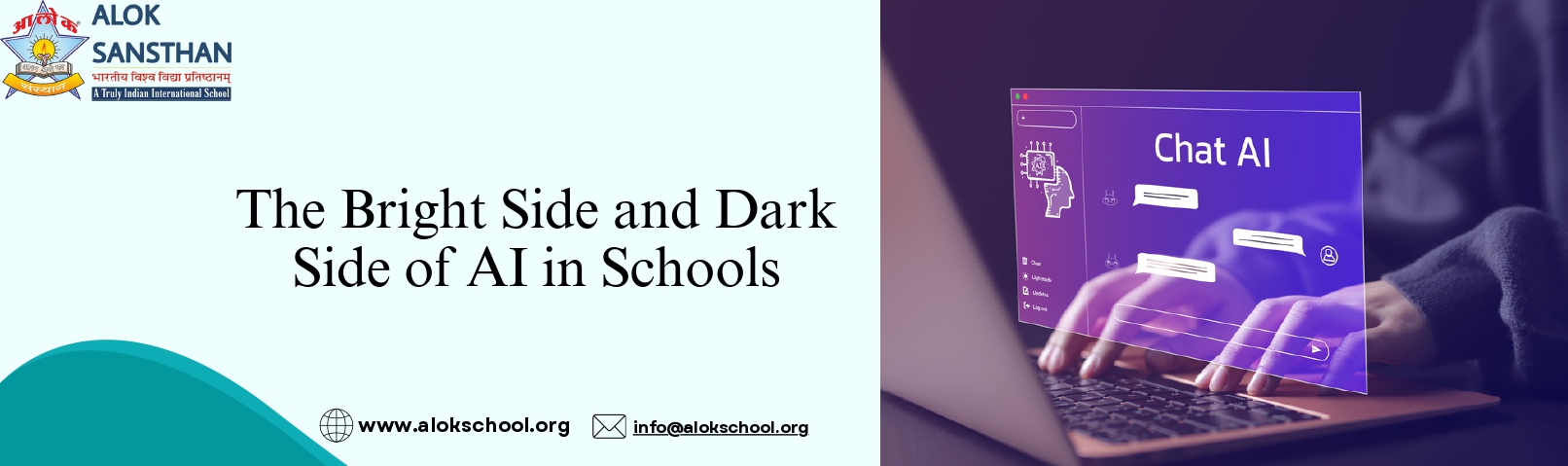 The Bright Side and Dark Side of AI in Schools