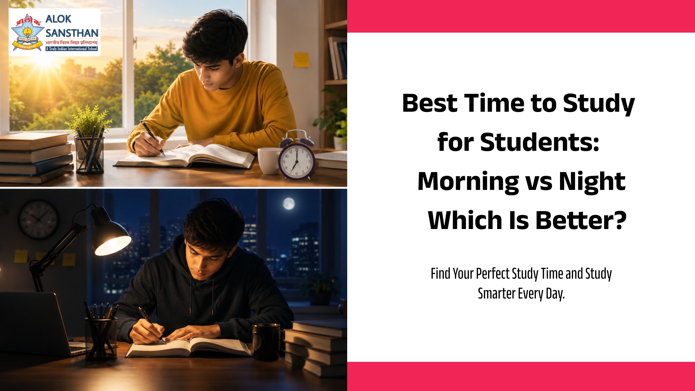Best Time to Study || morning vs night study || ideal time to study || best study time || best time to study and memorize