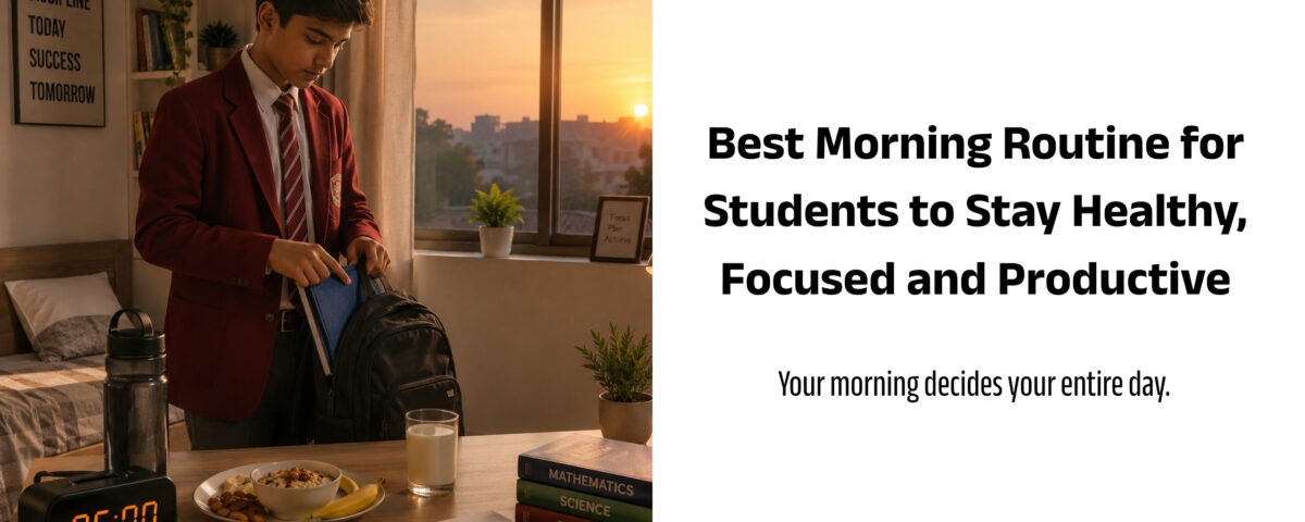 morning routine for students || best morning routine for school students || healthy habits for students || productive morning routine for students