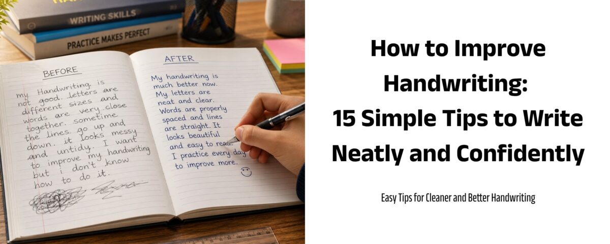 How to Improve Handwriting